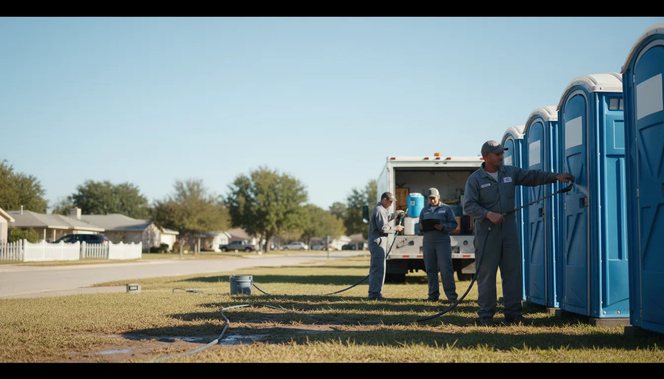 Long-Term Portable Toilet Rental in Crystal, ND near me
